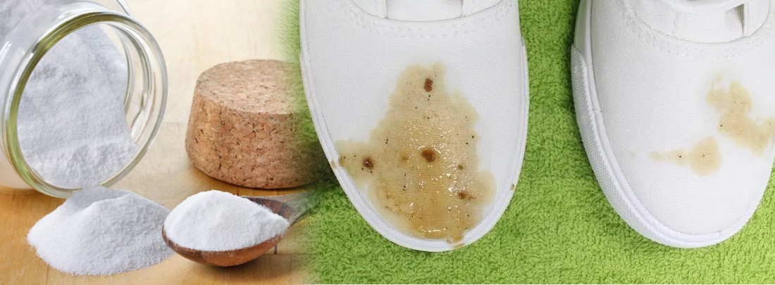 Clean Shoes with Baking Soda