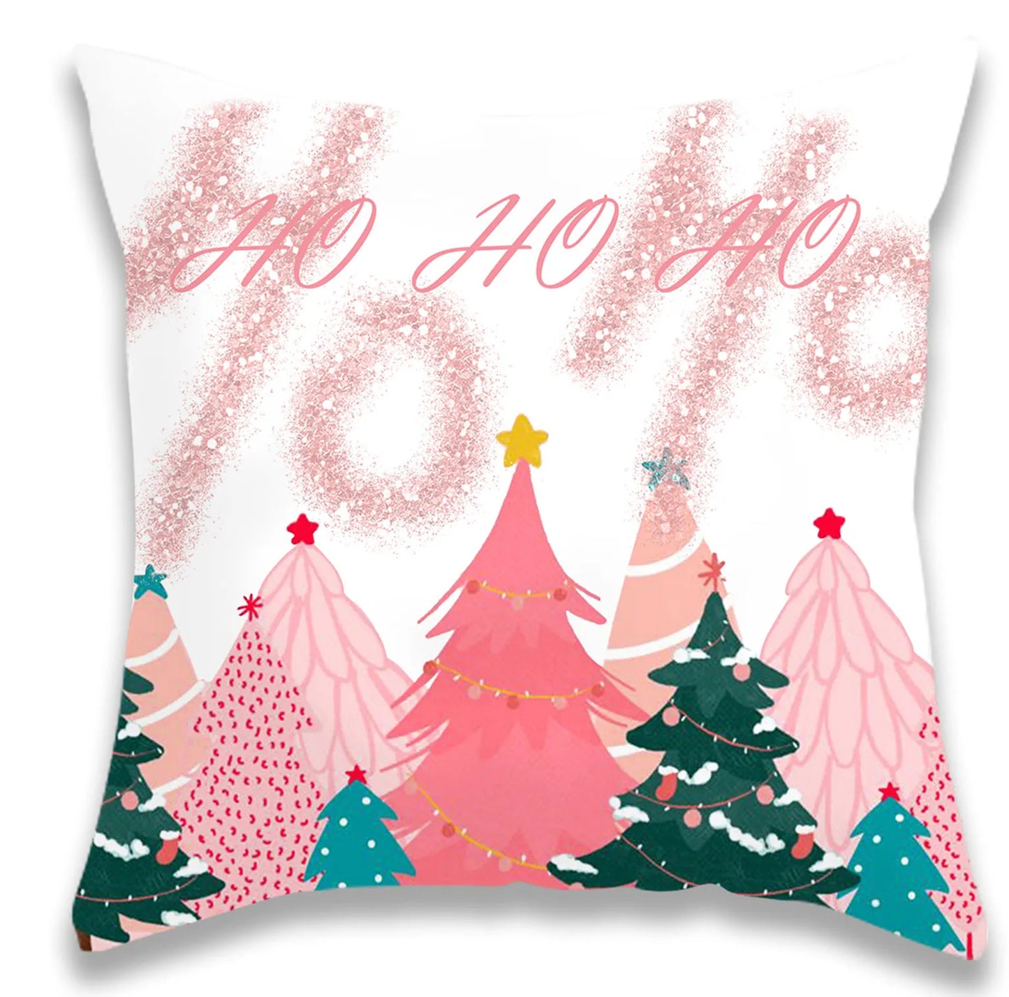 Christmas JOY Cartoon Pillow Cover