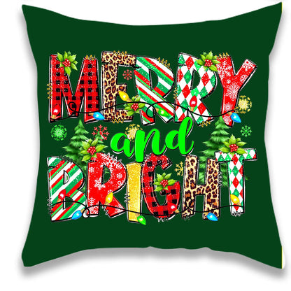 Christmas Green Pillow Cover