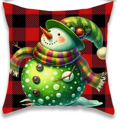 Christmas Green Pillow Cover