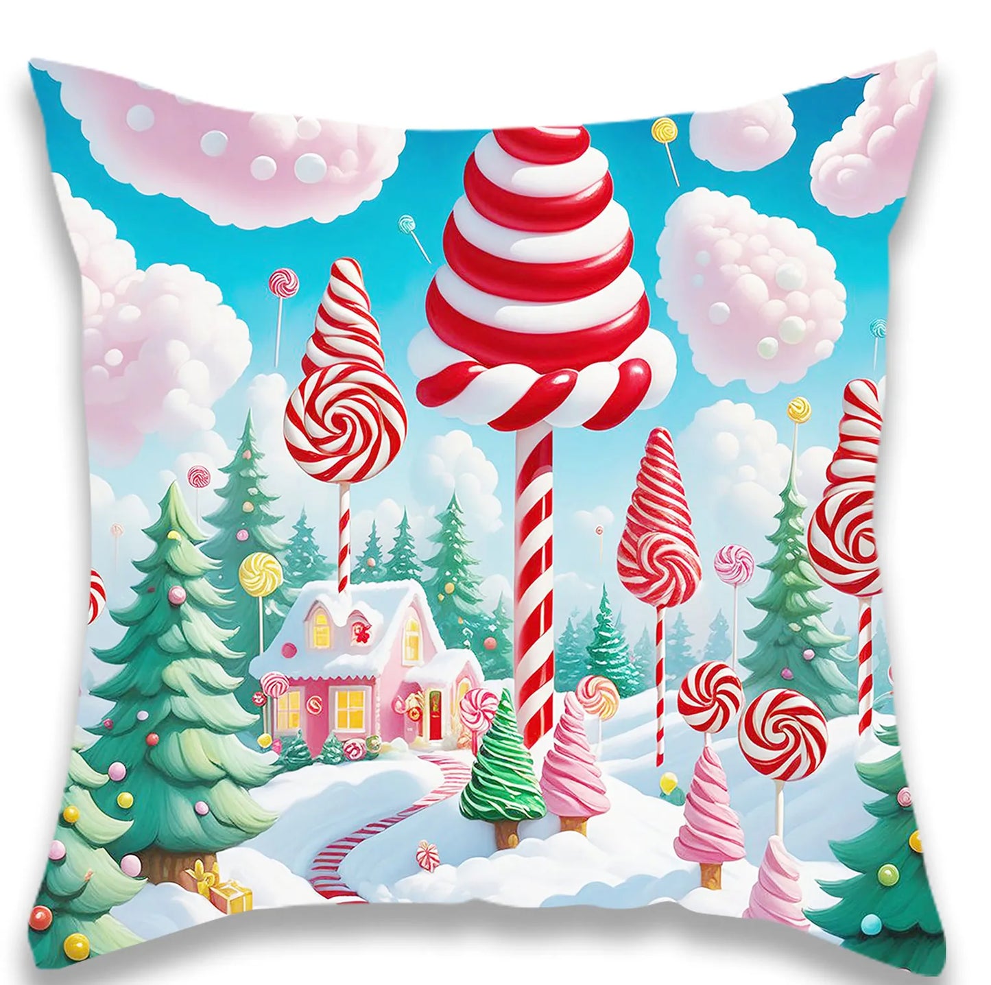 3D Cute Angel Girl Christmas Pillowcase