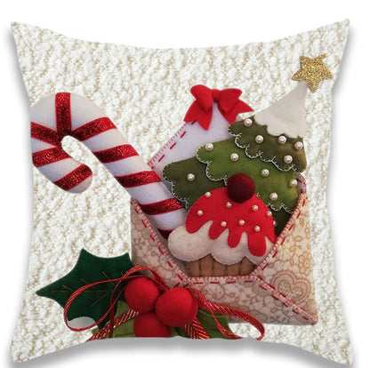 Christmas Cute Santa Pillow Cover