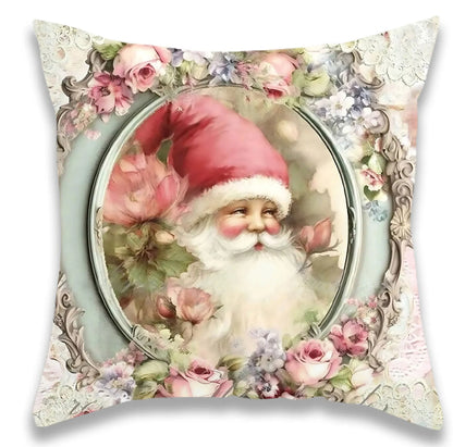 French Victorian Christmas Pillowcase