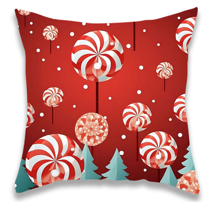 Personalised Candy Pattern Pillow Cover