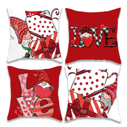 Christmas Red Festive Pillowcase