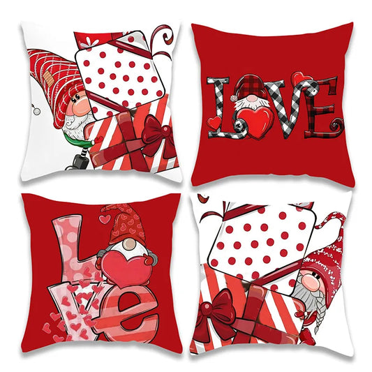 Christmas Red Festive Pillowcase