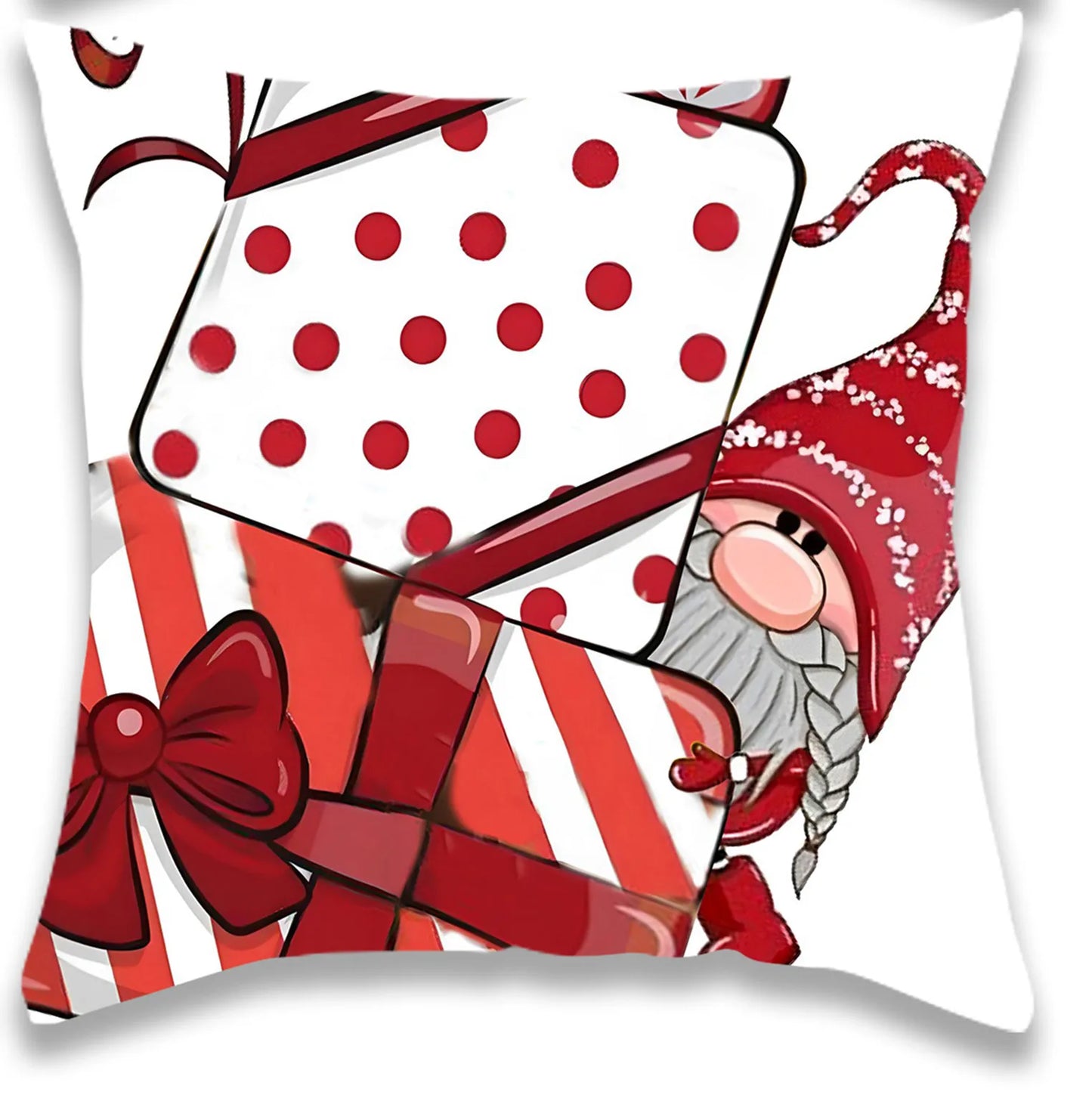 Christmas Red Festive Pillowcase