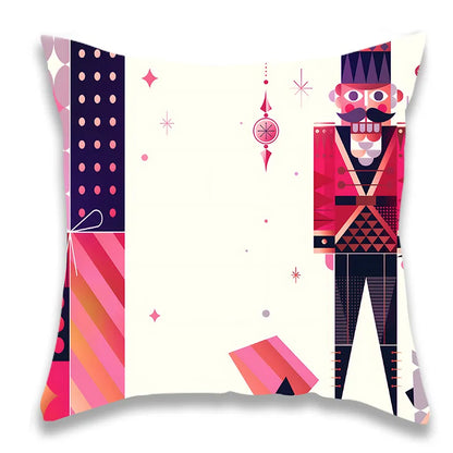 Christmas Nutcracker Pillow Cover