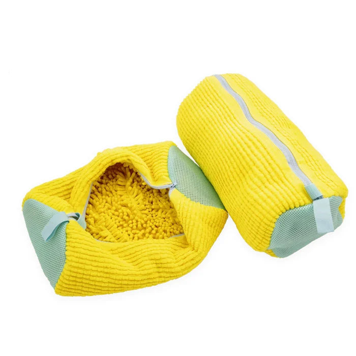 shoe washing bag material